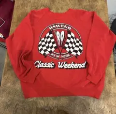 vintage USA 80s hanes スウェット hot rod