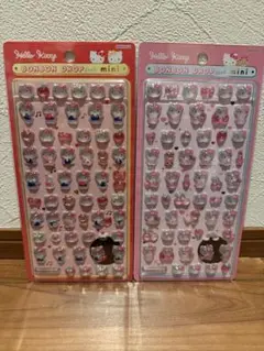ハローキティ ボンボンドロップミニシール 正規品2セット