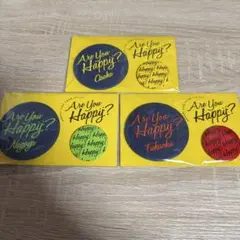 嵐 ARASHI Are you happy? 缶バッジ 3種セット