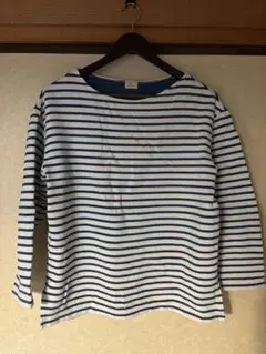green label relaxing ストライプ長袖Tシャツ