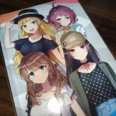 CUE!キューAiRBLUEクリアファイル11