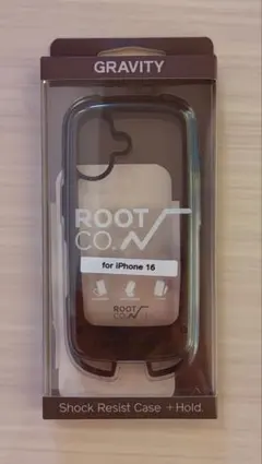 ROOT CO. iPhone 16用ハードケース　カーキ