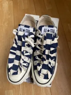 【レア】コンバースオールスター　ボーダーフリル