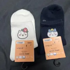 GU ちいかわ ハチワレ　ソックス 2足セットのサムネイル
