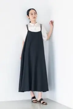 キャミソールワンピース 黒