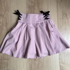 Lovetoxic レースアップ キュロットスカート ピンク Mのサムネイル