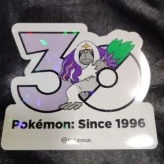 【ヤレユータン】ポケモン 韓国限定 30周年ロゴステッカー