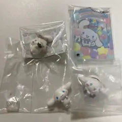 サンリオ　シナモロール　ならぶんです。カスタムアクリルチャームおうちタイム　4点