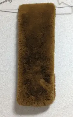 beaurance ブラウンファー ネックウォーマー