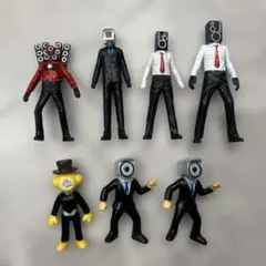 スキビディトイレ　フィギュア　7体