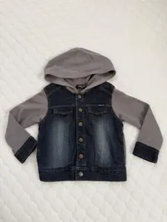 COMME CA ISMフード付きデニムジャケット