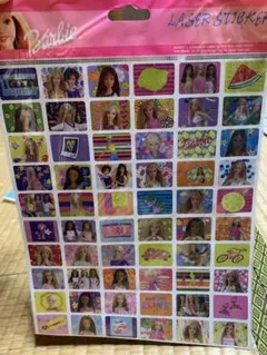 平成Barbie バービー　レーザーステッカー　シール