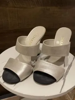 CHANEL サンダルパールヒール 36ハーフ⭐︎シャネル サンダルのサムネイル