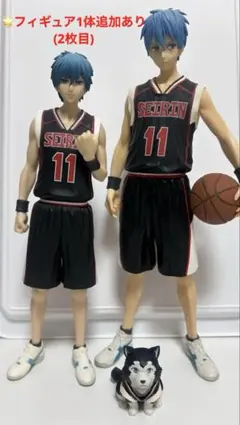 中古品】黒子のバスケ フィギュア 4点セット 相田リコ & 誠凛メンバー