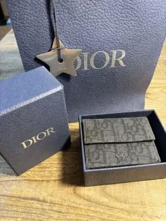 DIOR 三つ折り財布 オブリークのサムネイル