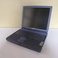 通電確認済みSONY ノートPC PCG-F16 Win98 昭和レトロ ゲームのサムネイル