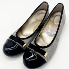 ARCH CONTACT パンプス ツイード エナメル切替 日本製 きれいめ