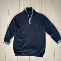 EASTBOY ダークネイビー 七分袖ニット9号