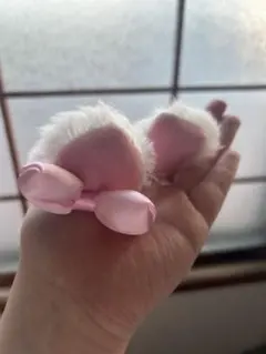 マリーちゃんデザイン ヘアクリップ ピンク