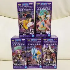 ワンピース ワーコレ 大海賊百景 セミコンプ 5体セット