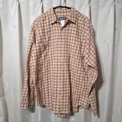 は*ま様 patagonia　2009年チェック　メンズS　オーガニックコットン