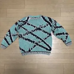Stussy Hairy Stripe Crew Sweater - メルカリ