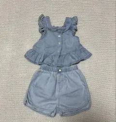 テータテート　デニム セットアップ