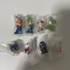 スーパーマリオ マリオ　めじるしアクセサリー 全8種　コンプリート　コンプ