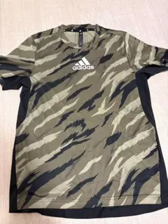adidas カモフラージュ Tシャツ S
