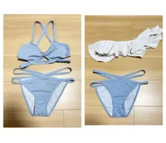 To the sea トゥザシー　水着　ビキニ　ワンショルダービキニ　3点セットのサムネイル