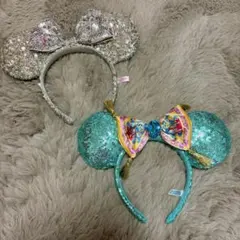 東京ディズニーリゾート ミニー アラジン カチューシャ 2個まとめ売り