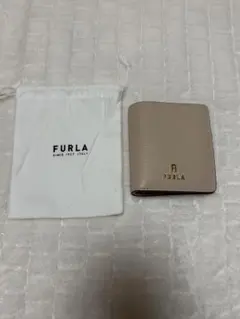 【まる様専用】FURLA ベージュ 二つ折り財布
