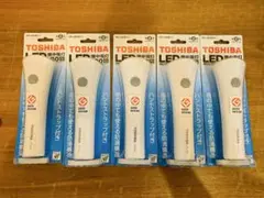 k1114-18★未開封 TOSHIBA LED懐中電灯 KFL-202 5点のサムネイル