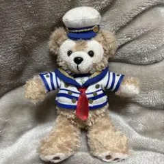 ダッフィー ぬいぐるみバッチ マリン