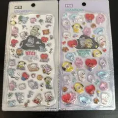 【正規品】プチドロップステッカー　BT21 2シートセット　プチドロのサムネイル
