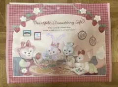 新品　ダッフィー&フレンズ　ショッピングバッグ　ストロベリー