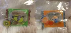 パペットスンスン シャカシャカキャンディチャーム キウイ オレンジ