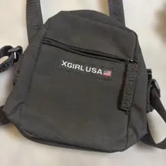 X-GIRL USA ショルダーバッグ ブラック