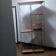 展示品□リーネ・ビェール□アイアン/シェルフ□店舗什器/キャスター付