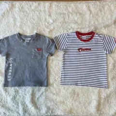 CONVERSE コンバース 半袖Tシャツ 2枚セット 120