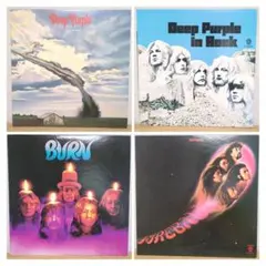Deep Purple レコード 4枚セット