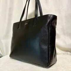 【美品】 テットオム　トートバッグ　ビジネスバッグ　レザー　大容量A4