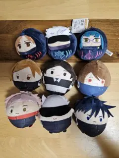 呪術廻戦 ぬいぐるみ ふわコロりん 9個セット