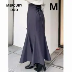 【美品】MERCURYDUO バックレースアップストレッチマーメイドスカートMのサムネイル