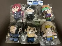 匿名配送】幽遊白書 冨樫義博展 ぬいぐるみ 幽助 蔵馬 飛影 雷禅 黄泉