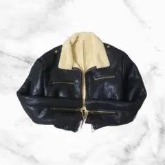 ブラックレザージャケット