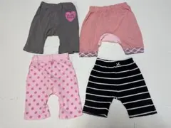 女の子　90 半ズボン　モンキーパンツ ハーフパンツ　まとめ売り