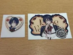 花籠つばさ バレンタイン 缶バッジ 特典 カード