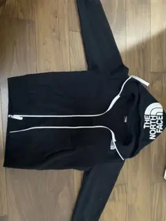 THE NORTH FACE ジップアップパーカー ブラック SX