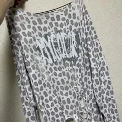 GRANCY 総柄ラインストーングラフィックロンT Sサイズ - メルカリ